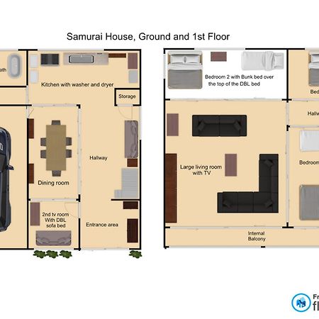 Samurai House - Large Family House, West Shinjuku Токіо Екстер'єр фото